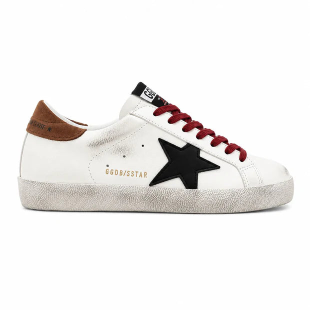 Golden Goose SuperStar - Branco/Castanho