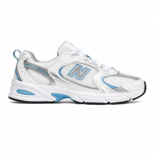 New Balance 530 - Branco/Azul Chrome