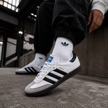 Adidas Samba- Branco/Preto