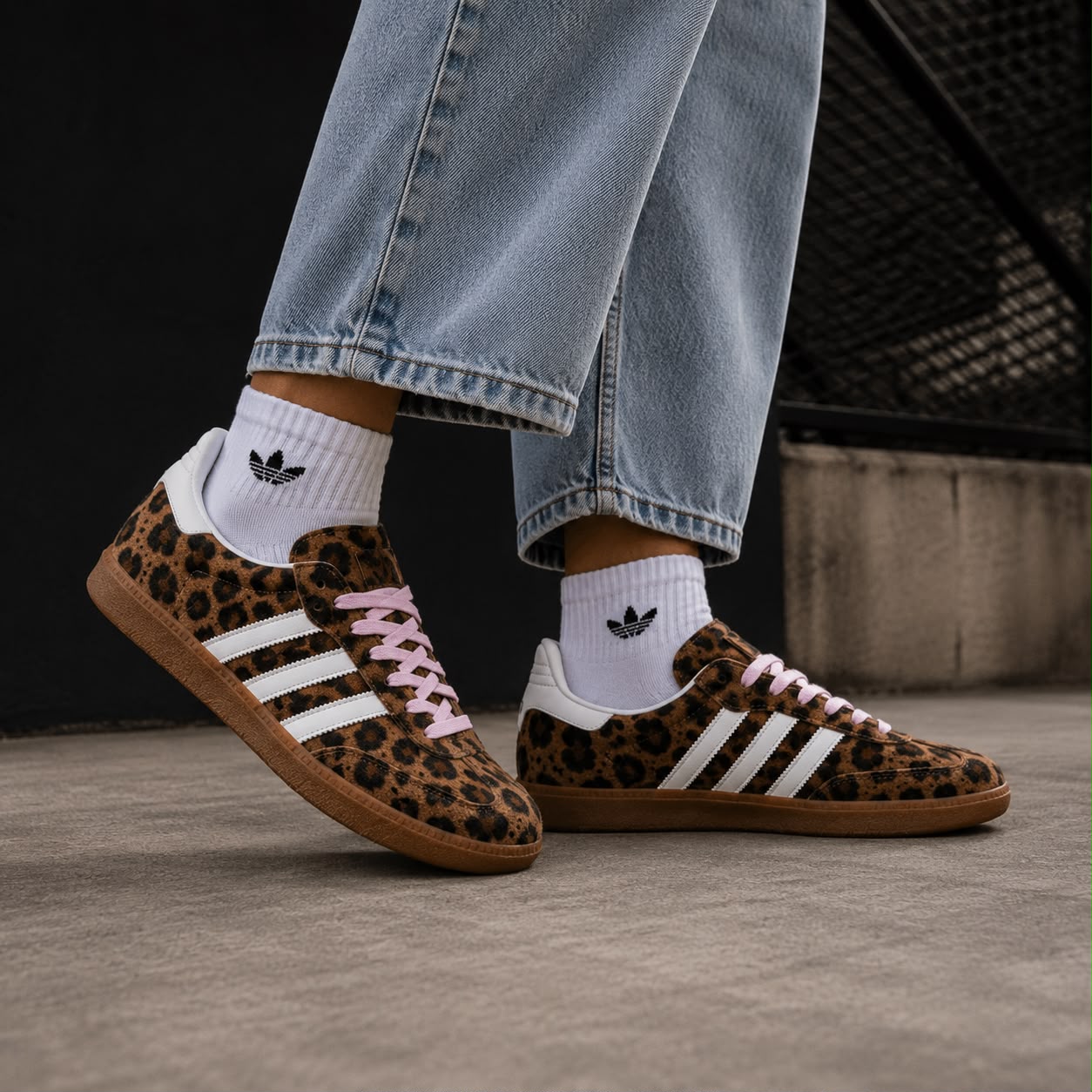 Adidas Samba - Animal Print Rosa