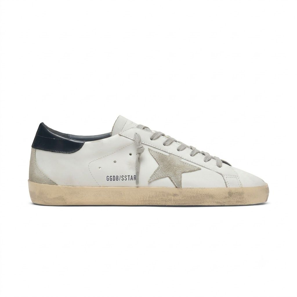 Golden Goose SuperStar - Branco Azul