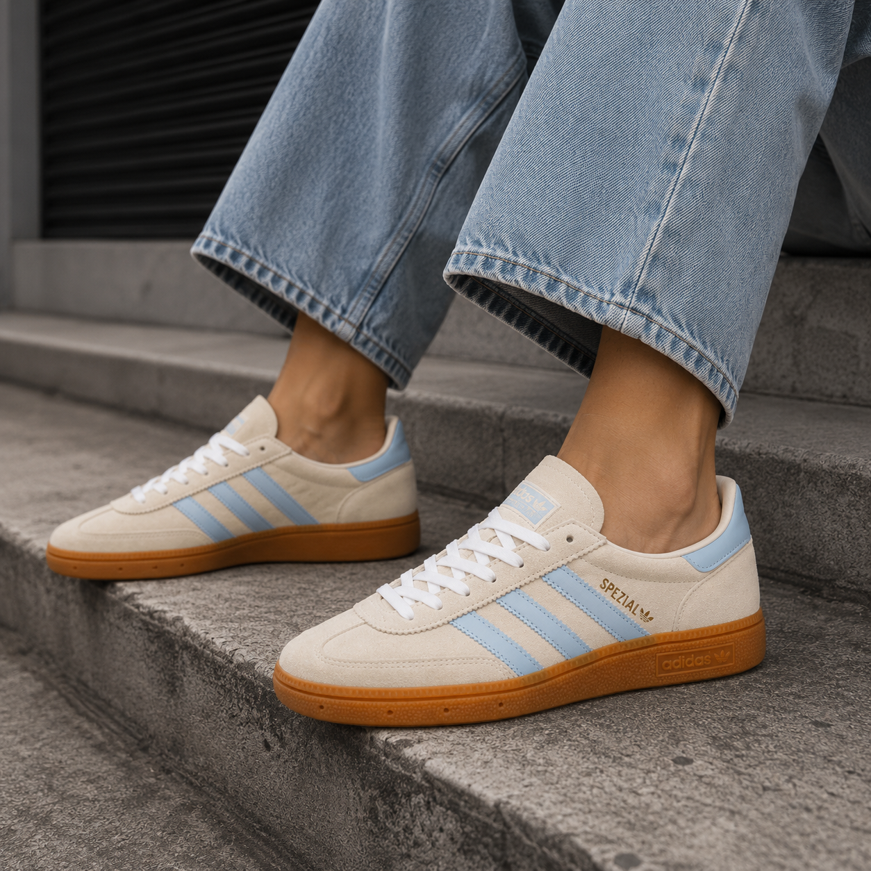 Adidas Spezial - Bege/Azul