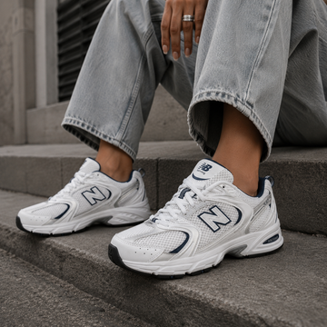 New Balance 530 - Branco/Azul Marinho